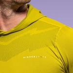 Худи Higher State Seamfree Running, зеленый - фото 8