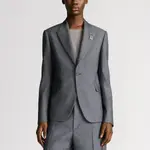 DIOR Серый пиджак мужской деловой, Gray - фото 5