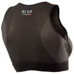 Спортивный бюстгальтер Sixs, черный - фото 4