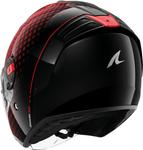 Шлем Shark rs jet stride jet, Black/Red - фото 3