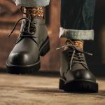 Ботинки Jeep Martin Boots Men, серый - фото 6