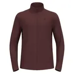 Флис Odlo Berra full zip, коричневый - фото