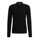 Поло BOSS Passerby, черный - фото