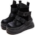 MATA Черные женские ботильоны, цвет Black - фото 8