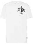 Philipp Plein футболка СС «Череп и кости», белый - фото