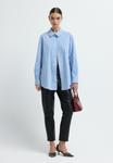 Блуза adL Button-down blouse, Striped Blue/Blue - фото 2