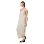 Платье Pieces Pia sleeveless long, бежевый - фото 6