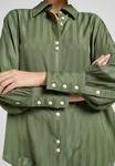 Блуза Lee Button-down blouse, Olive Stone/Dark Green - фото 4