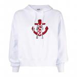 MSGM Белая женская толстовка - фото 3