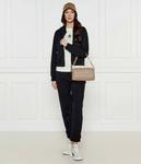 Сумка женская Calvin Klein через плечо с принтом из монограмм, бежевый - фото 3