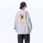 Свитшот унисекс Mizuno, серый - фото 10