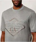 Футболка Regular fit Emporio Armani, серый - фото 4