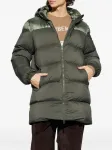 Пуховик с капюшоном Add, зеленый - фото 3