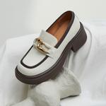 Лоферы женские Harson, цвет Beige/coffee - фото 8