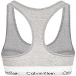 Бралетт с логотипом Racerback Calvin Klein, серый - фото 9
