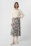 Юбка comma VOLANT MIDI-LÄNGE, Navy/Multi-Coloured - фото 2