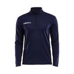 Мужской тренировочный топ Craft Progress Halfzip LS Tee 1905611 - фото 7