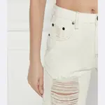 Шорты бойфренда One Teaspoon, белый - фото 3