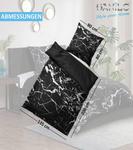 Постельное белье мрамор 135 х 200 см. Sanilo, черный - фото 4