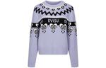 Свитер женский фиолетовый Evisu - фото