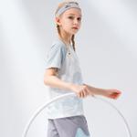 Футболка light gray для подростков Mizuno, светло-серый - фото 5