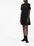 Платье мини на молнии MONCLER, черный - фото 4