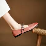 Hongyanglin Мокасины Мэри Джейн, цвет Mocha - фото 12