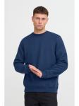 Толстовка BLEND Longpullover BHSweatshirt 20718189 Moderner Basic Pullover, синий - фото
