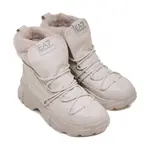 Зимние ботинки с добавлением кожи Ea7, бежевый - фото 2