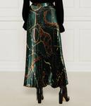 Юбка атласная Marc Cain, зеленый - фото 3