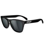 Солнцезащитные очки Oakley Frogskins, цвет Polished Black/Grey - фото