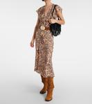 Замшевые ботильоны Ademe Isabel Marant, Cognac - фото 2