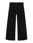 Джинсы с широкими штанинами MANGO JESSIE, Black denim - фото