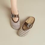 Закрытые тапочки для женщин FIVE PLUS, коричневый - фото 8