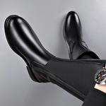 Сапоги мужские черный Beidouniao - фото 10