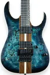 Ibanez Premium RGA 6-струнный басвуд Cosmic Blue Burst с низким глянцем - фото 2