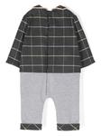 Ромпер в клетку Windowpane Patachou, серый - фото 2
