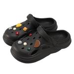 Клоги Unisex TZLDN, Черный Шарик Собака - фото 7