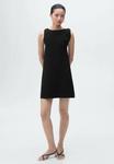 Платье Mango Jumper dress, Black - фото 2