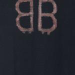 Свитер мужской Balenciaga, черный / коричневый - фото 3