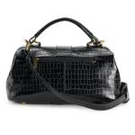 Ameri Кожаная классическая кожаная сумка через плечо Hillary Ameri Leather, серый - фото