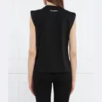 Топ стандартного кроя Karl Lagerfeld, черный - фото 2