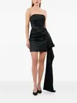 Платье мини Calliope с драпировкой Nicholas, черный - фото 2