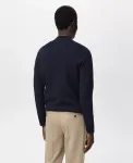 Мужской вязаный свитер Perkins Neck Mango, синий - фото 3