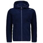 Куртка CMP 38H2135 Hooded Fleece, синий - фото