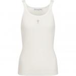 Женские майки DIOR, экрю - фото