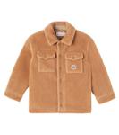 Тедди-жакет Moncler Enfant, Beige - фото