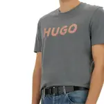 Футболка Regular Fit с принтом логотипа HUGO BOSS, серый - фото 4