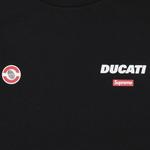 Футболка Supreme x Ducati Logos Tee, черный - фото 3