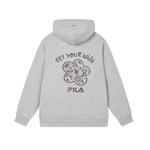 Свитшот Unisex Medium Heather Gray FILA, серый - фото 4
